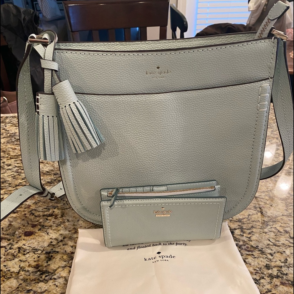 Kate Spade crossbody and wallet set